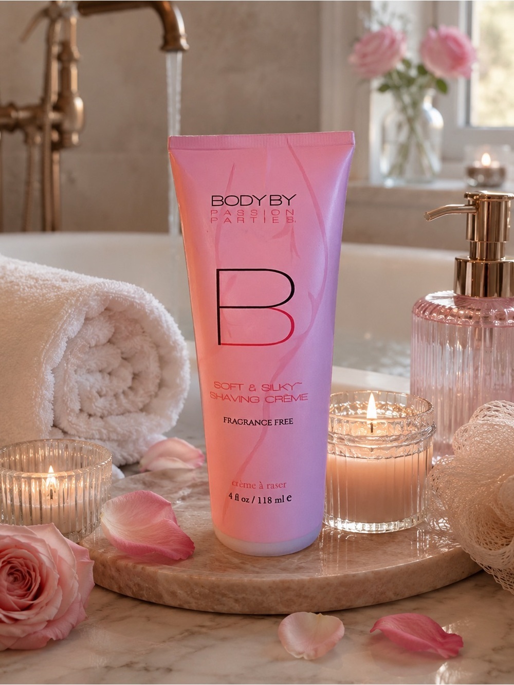 Passion Parties Body By Passion Soft & Silky Shaving Crème | Fragrance Free